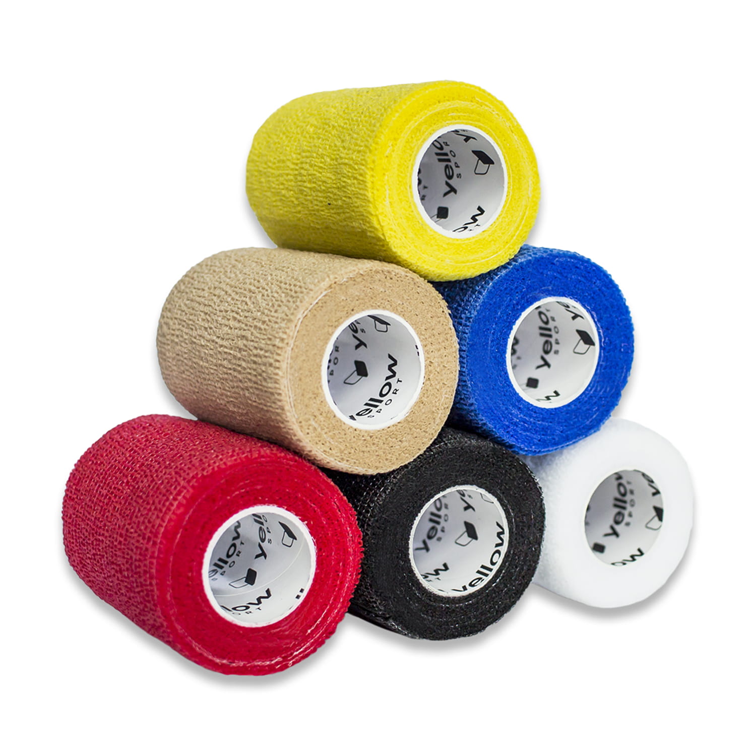 Bandaż kohezyjny samoprzylepny 15cmx4,5 kolorowy 96 sztuk