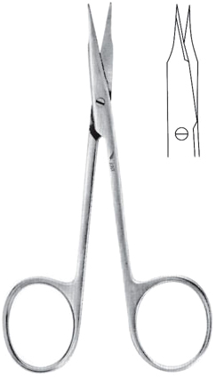 Nożyczki Stevens 11,5 cm proste